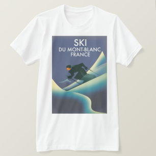 Camiseta Ski Mont Blanc França
