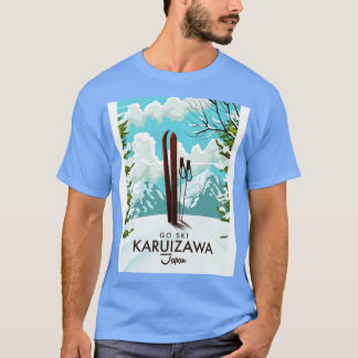 Camiseta ski no Japão Karuizawa
