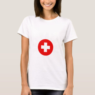 Camiseta Ski Patrol Pocket Outfit Slope Emergency Skier Saf