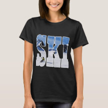 SKI - Presente para Tipografia de Design de Esquia