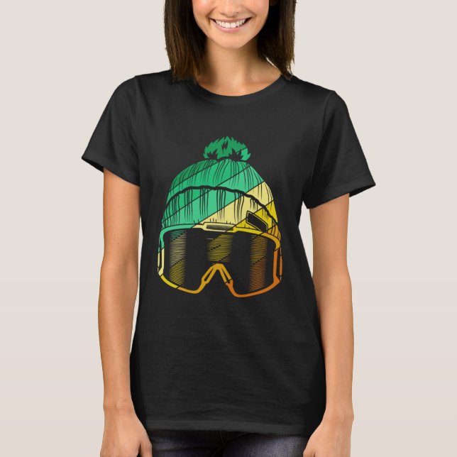 Camiseta Ski Rider Fun Skiing Ski Mountains  Ski Rider  1 (Frente)