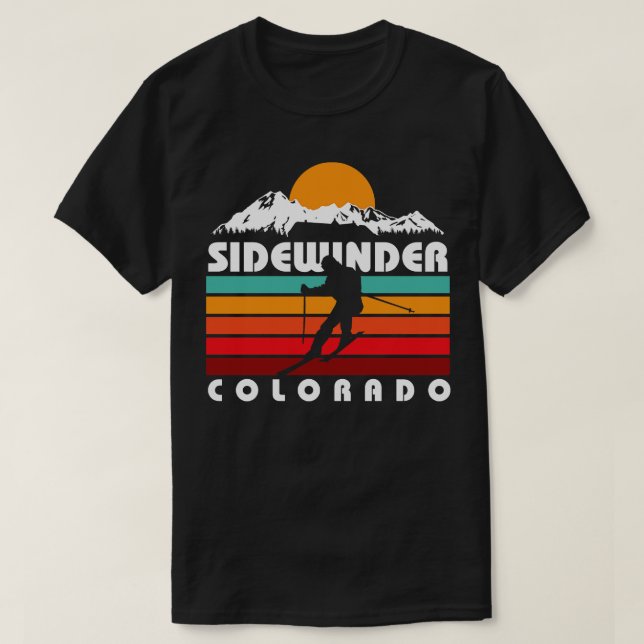 Camiseta Ski Sidewinder (Frente do Design)