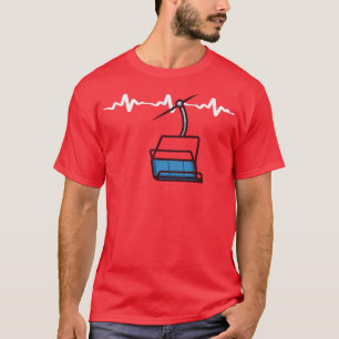 Camiseta Ski Ski Lift Heartbeat