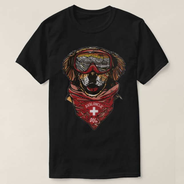 Camiseta Ski Snowboard (Frente do Design)
