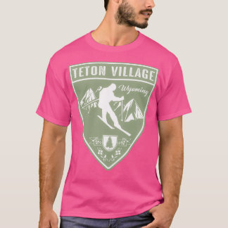 Camiseta Ski Teton Village Wyoming