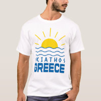 Skiathos Grécia Sol E Mar Branco Masculino