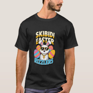 Camiseta Skibidi Páscoa Engraçado Páscoa Rizzlers Sigma Ger