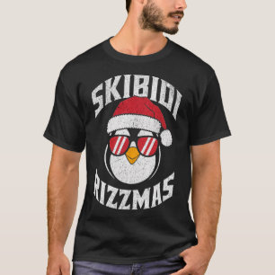 Camiseta Skibidi Rizzmas Engraçado Geração Alpha Gíria Nata
