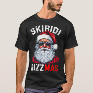 Camiseta Skibidi Rizzmas Natal Rizz Santa Claus Charismo