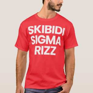 Camiseta Skibidi Sigma Rizz