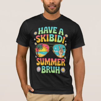 Camiseta Skibidi Summer Bruh