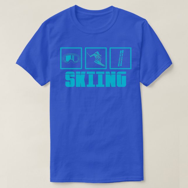 Camiseta Skier Say Apres Ski Skiier Skiting Snowboard Wint (Frente do Design)