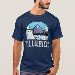 Camiseta Skier Skiing Snowboard Snowboard Colorado Tellu