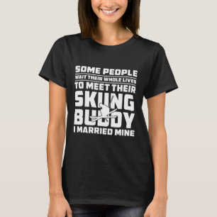 Camiseta Skiing Buddy