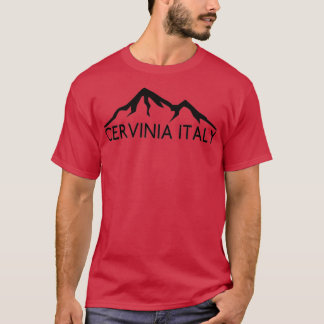 Camiseta Skiing Cervinia Italy ski mountains snowboarding h
