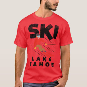 Camiseta Skiing Ski Lake Tahoe