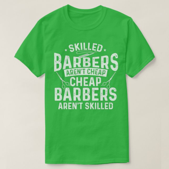 Camiseta Skilers Hairdresser Hair Stylist Coiffeur (Frente do Design)