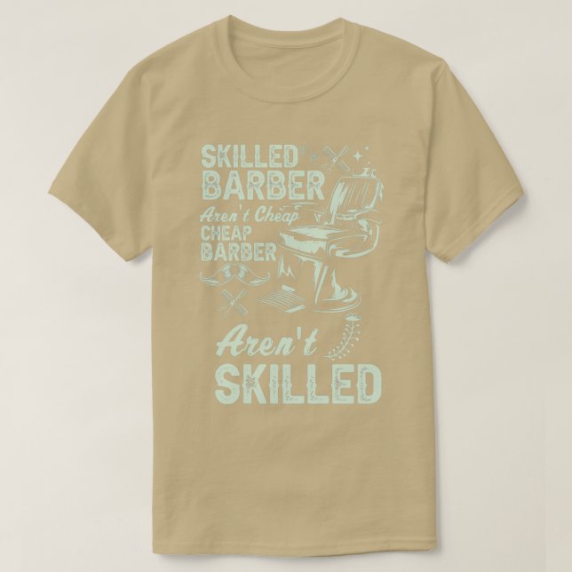 Camiseta Skill Barber Arenx27t Amantes baratos 2022 (Frente do Design)