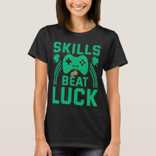 Camiseta Skill Beks Lucks Jogo Jogo Jogo Jovens Sortudos St