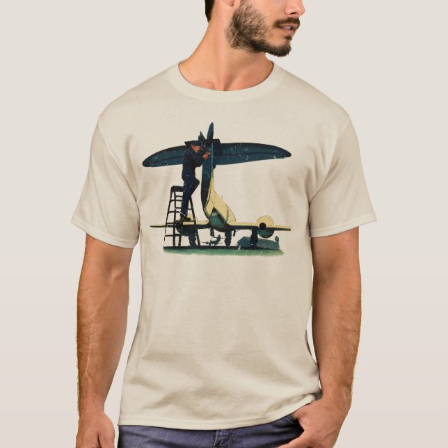 Camiseta Skilled Hands Are Needed - Join the RAF (Frente)