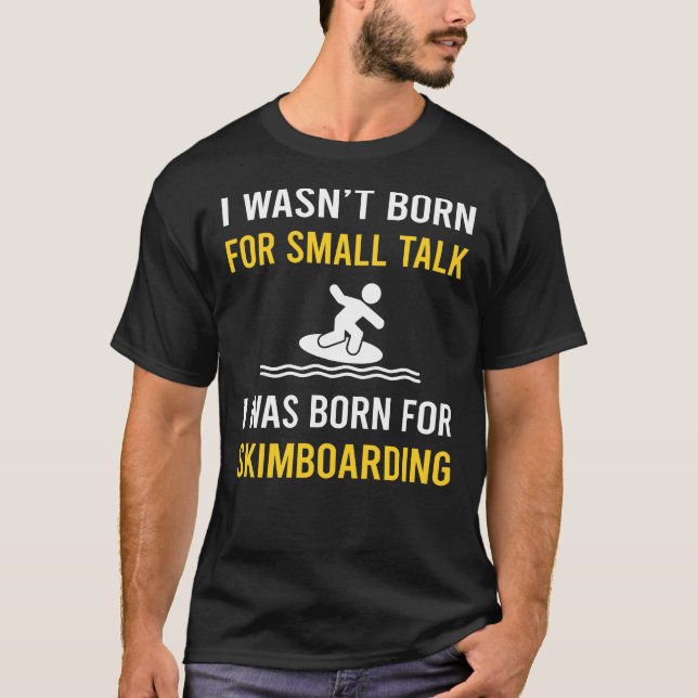 Camiseta Skimboarding Skimboard Skimboarder Skimming (Frente)