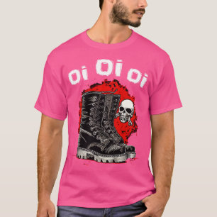 Camiseta Skinhead Hooligan Ōi Punk Rock
