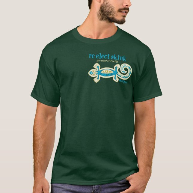 Camiseta skink do re-elect (Frente)