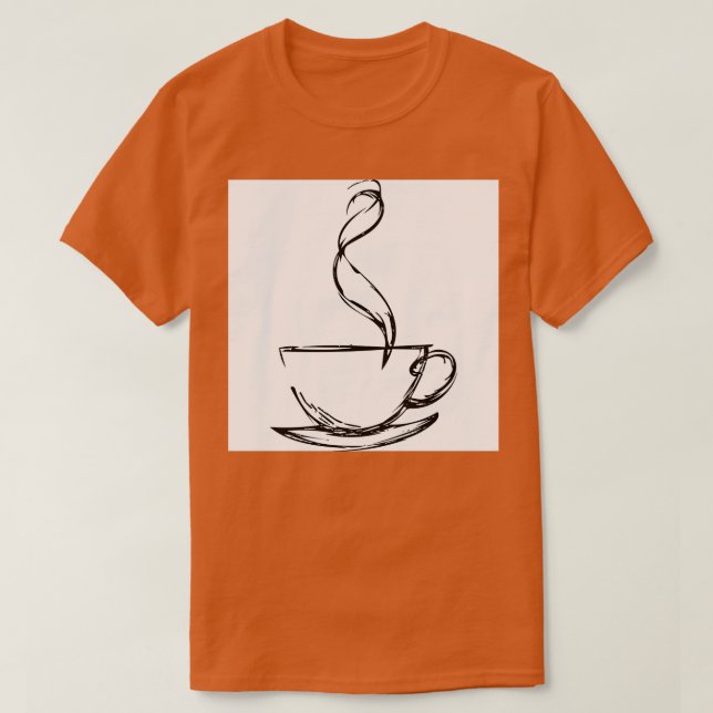 Camiseta Skinny Latte (Frente do Design)