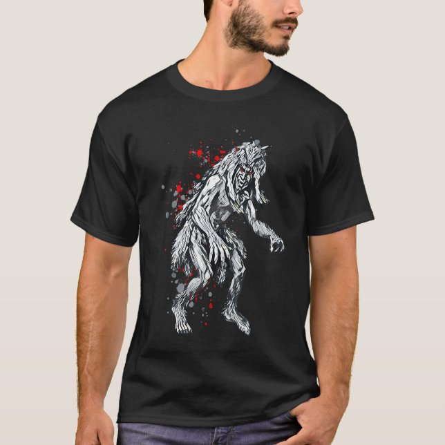 Camiseta SKINWALKER  PARANORMAL activity (Frente)