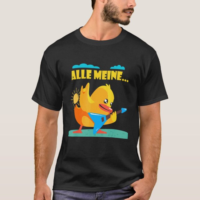 Camiseta Skirt Duck Love Duck All My Entchen Song (Frente)