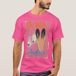 Camiseta Skiwelt Austria Ski poster