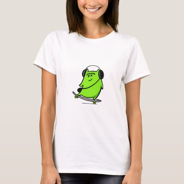 Camiseta SklinesArt Patinador (Frente)