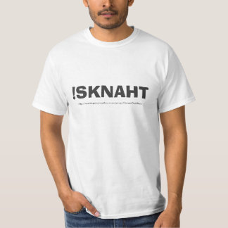 Camiseta ! SKNAHT-don't funciona-me sobre