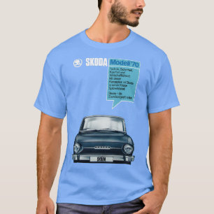 CAMISETA SKODA 1000 MB 1970 