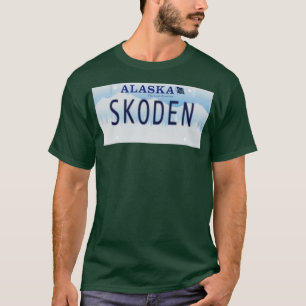 Camiseta SKODEN Alaska License Plate