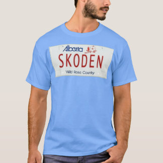Camiseta SKODEN Alberta License Plate