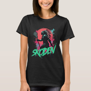 Camiseta Skoden Native Indian Slang Lacrosse