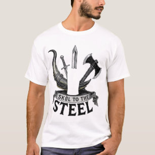 Camiseta Skol to the Steel - Emblem do Banquete do Guerreir