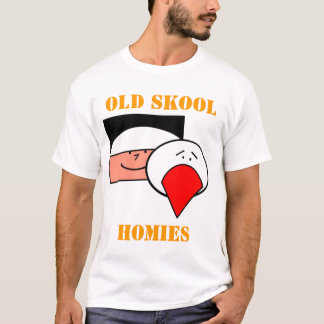 Camiseta Skool velho Homies