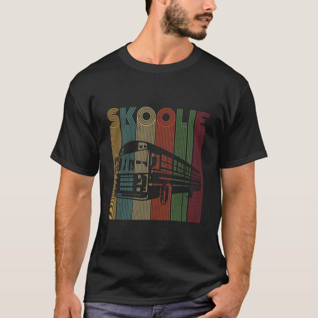 Camiseta Skoolie For A Schoolie Driver (Frente)