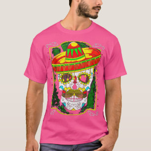 Camiseta Skull Candy Cinco De Mayo