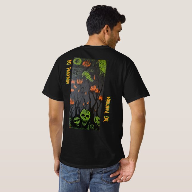 Camiseta Skull Garden T-Shirt v.2 (Parte Traseira Completa)