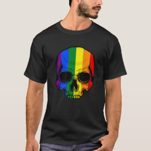 Camiseta Skull Gay Pride Month LGBT Community CSD Pride