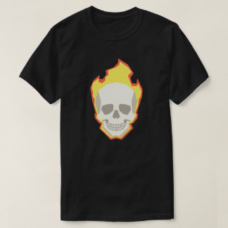 Camiseta Skull Graphic T-Shirt – Minimal Dark Skull Design