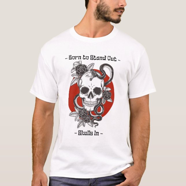 Camiseta Skull Inferno (Frente)