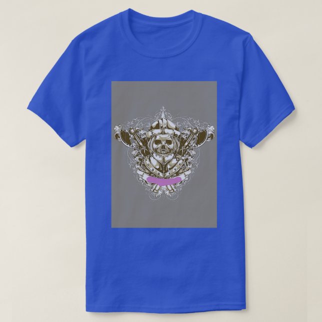 Camiseta Skull Knight Classic TSirt (Frente do Design)