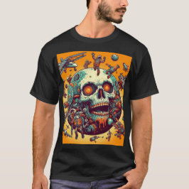 Camiseta Skull Moon