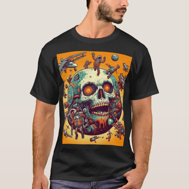 Camiseta Skull Moon (Frente)