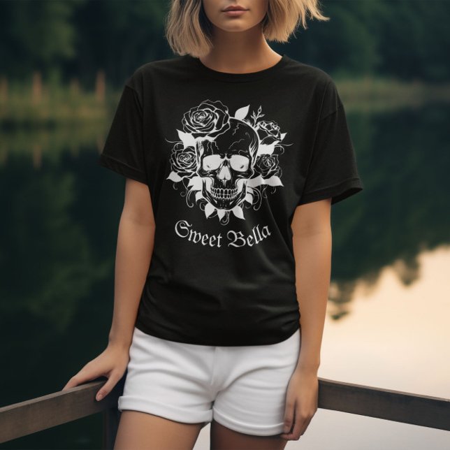 Camiseta Skull Moth (Criador carregado)