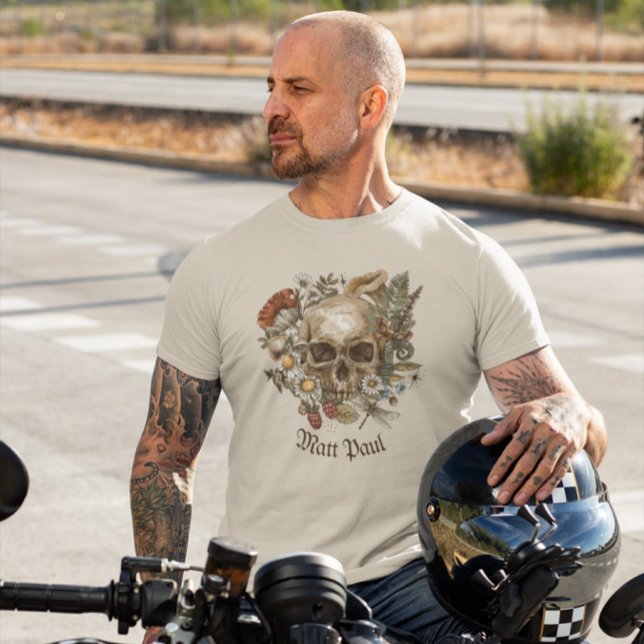 Camiseta Skull Moth (Criador carregado)